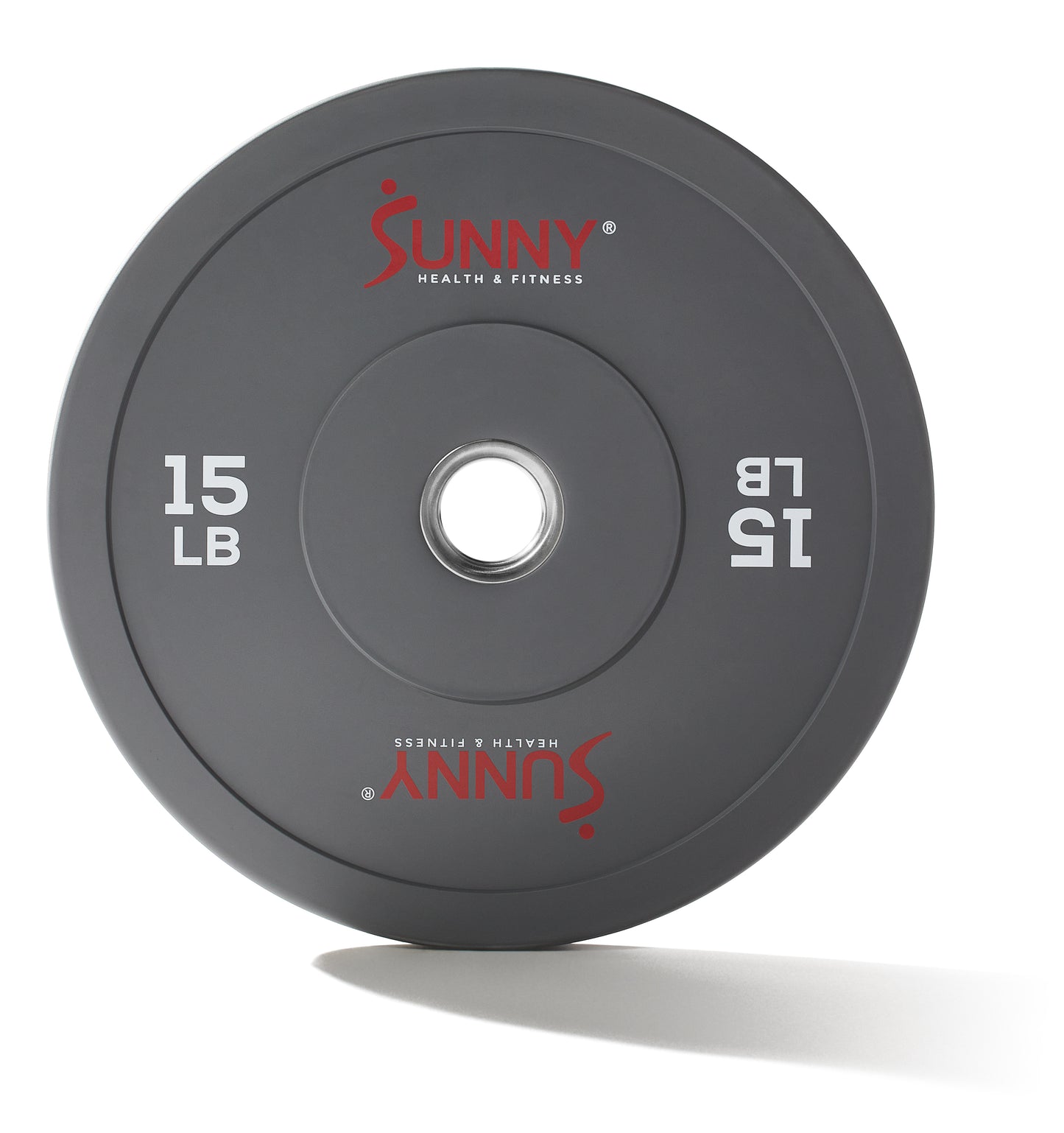 Sunny Health & Fitness discos de peso olímpicos de goma Elite de 2 pulgadas, de 10 a 55 libras.
