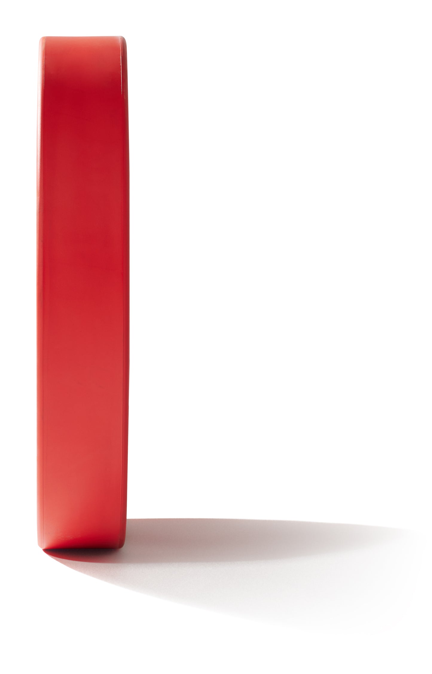 Par de Discos Olímpicos de Goma Rojo de 55 LB - Sunny Health & Fitness