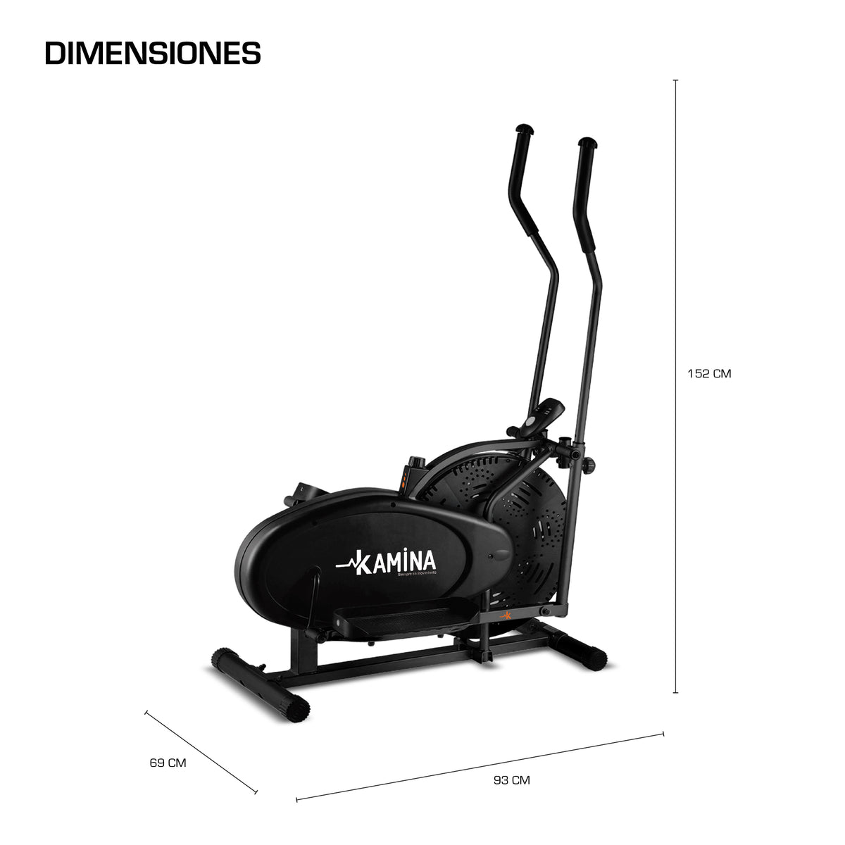 Elíptica Kamina Cardio Fit KME26GS