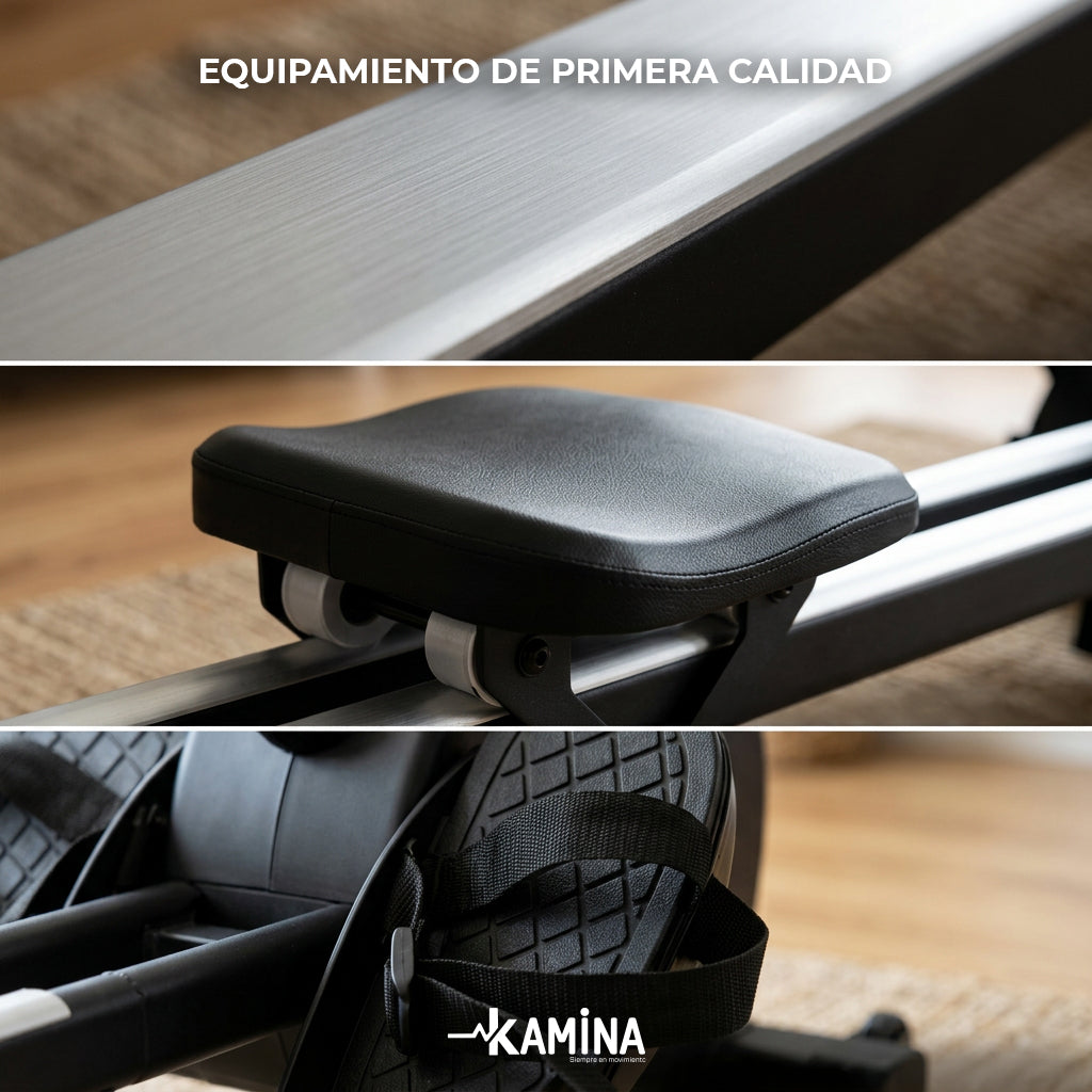 Remadora Magnética Kamina Pro con 16 Niveles de Resistencia KMR2602