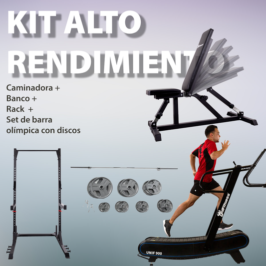 KIT GYM CASA ALTO RENDIMIENTO