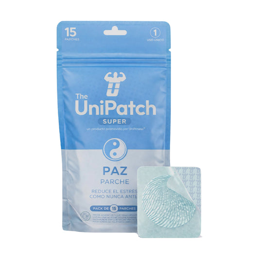 Parches Deportivos Unifitness "PEACE" UniPatch Super Paz
