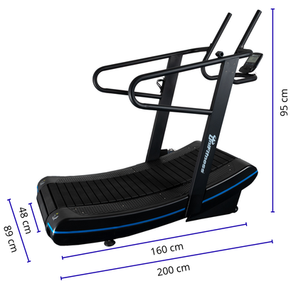 Caminadora Unifitness Curva 8r UFTLC258-R