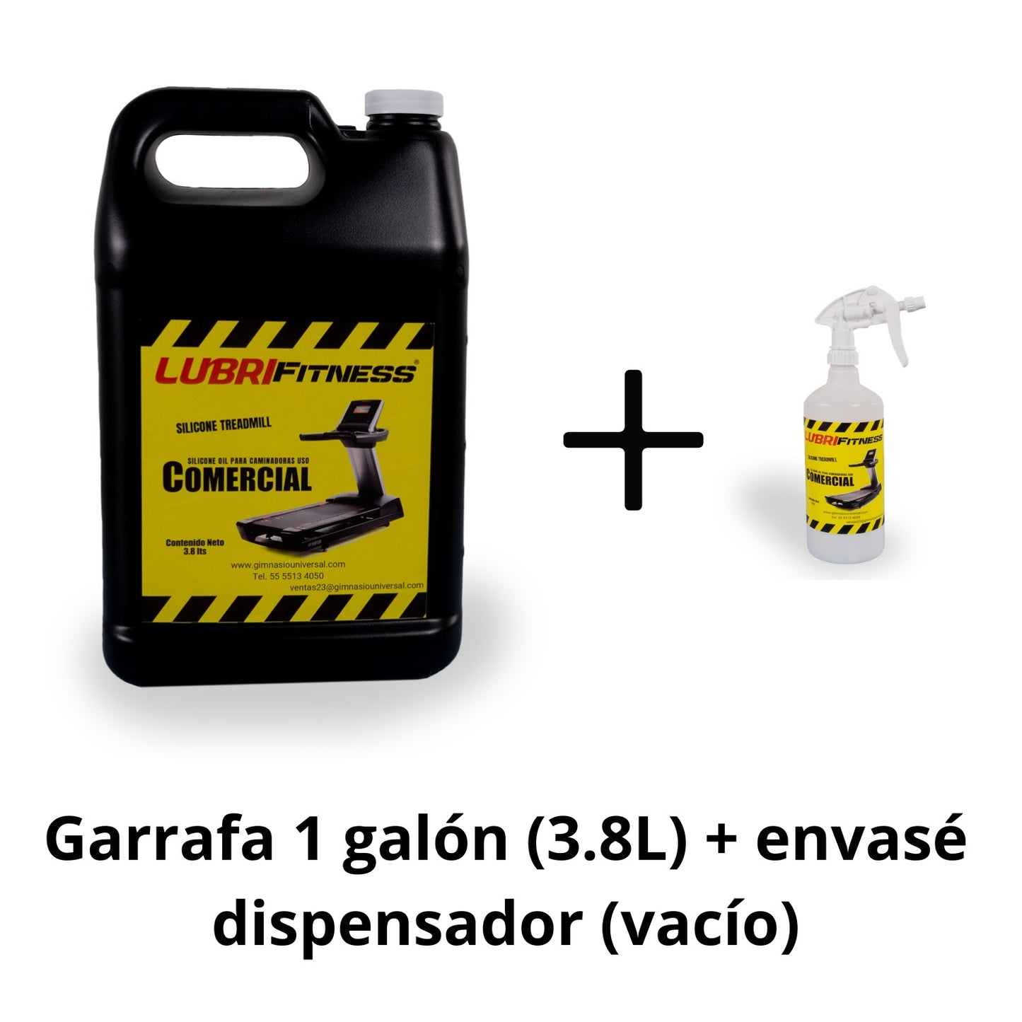 Lubricante Liquido 1 Galón 3.8 L Con Botella Rellenable