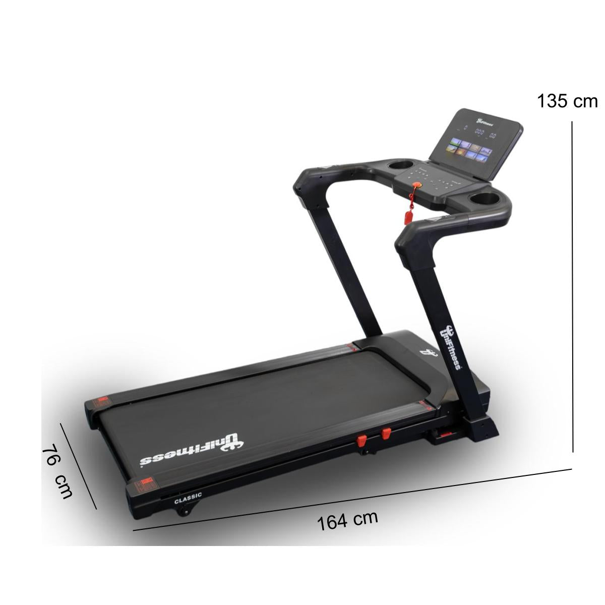 Caminadora Unifitness Classic 2000 UFTL2000 2.5 hp