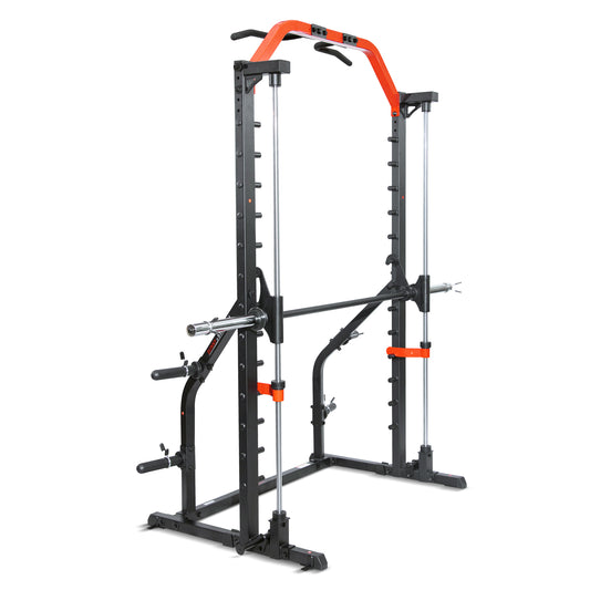 Sunny Health & Fitness maquina smith con racks para sentadillas essential serie ll